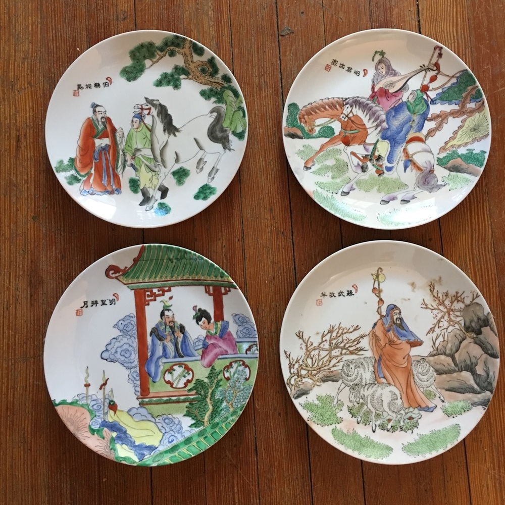 The Tales of Chinese Folklore plates (4)